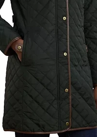 Women's Mid Length Quilted Coat