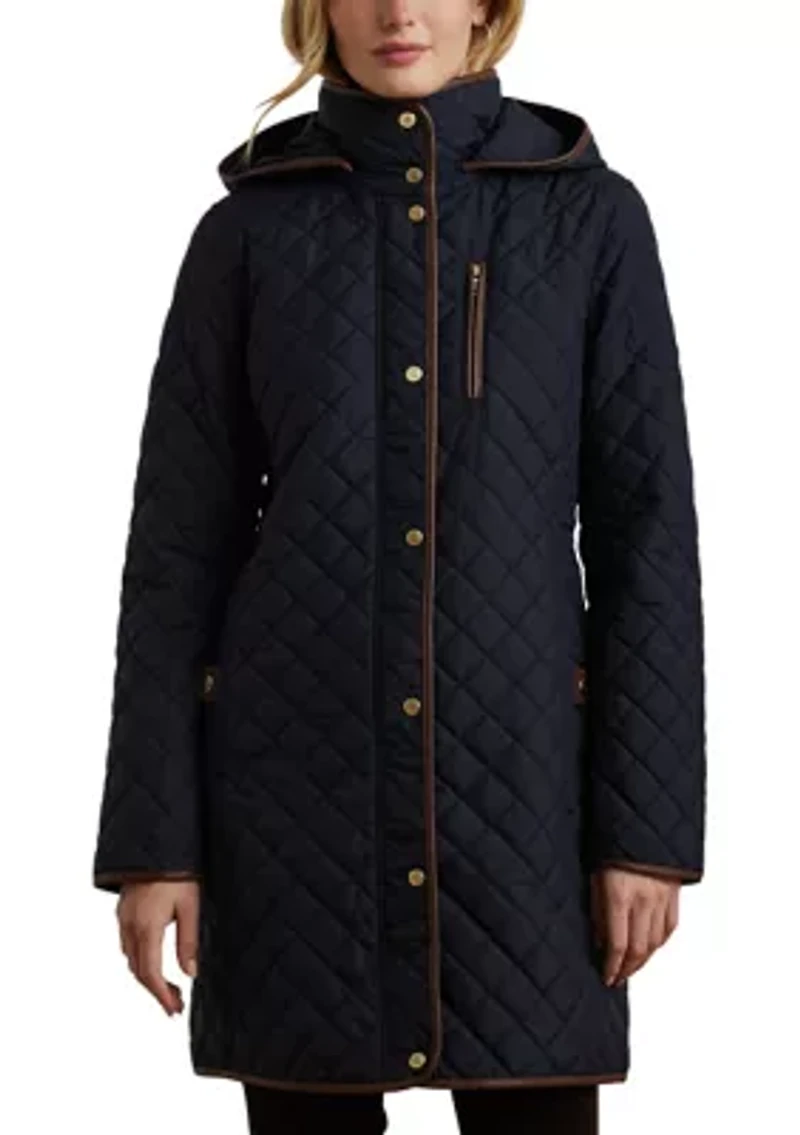 Women's Mid Length Quilted Coat
