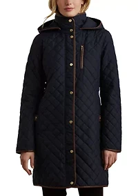 Women's Mid Length Quilted Coat
