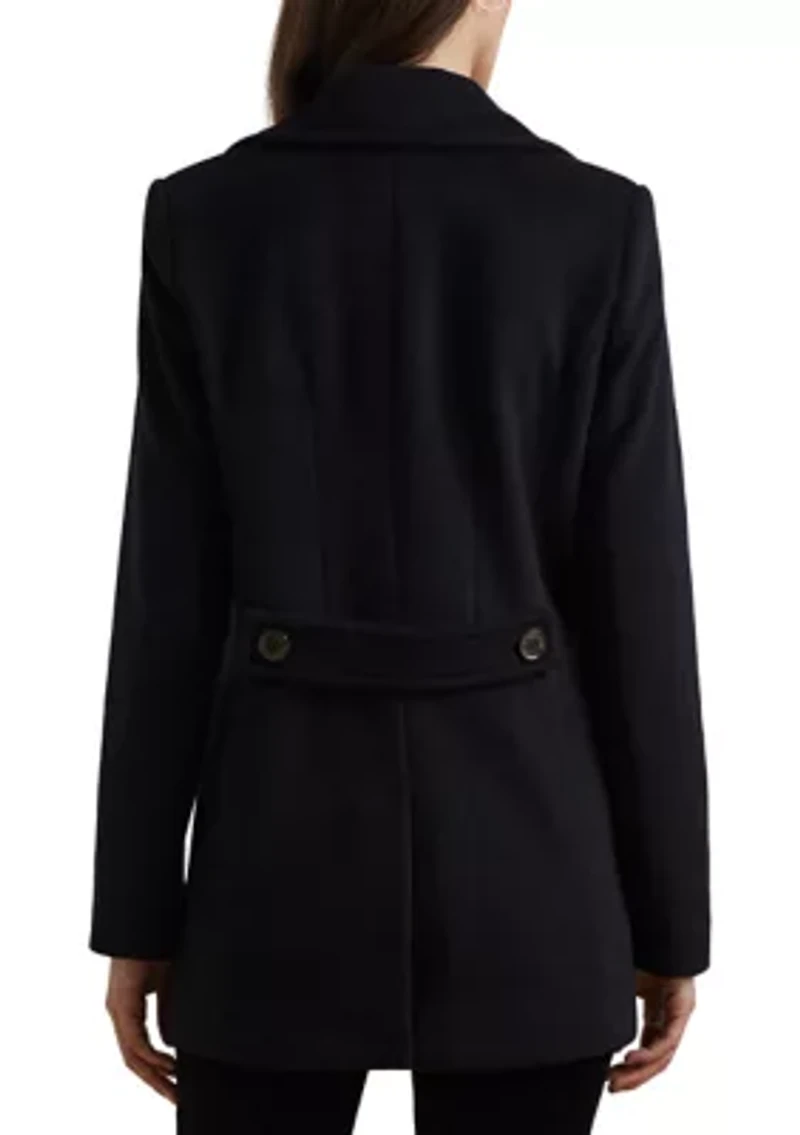 Women's Wool-Blend Peacoat