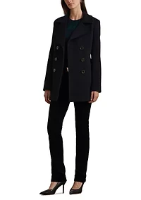 Women's Wool-Blend Peacoat