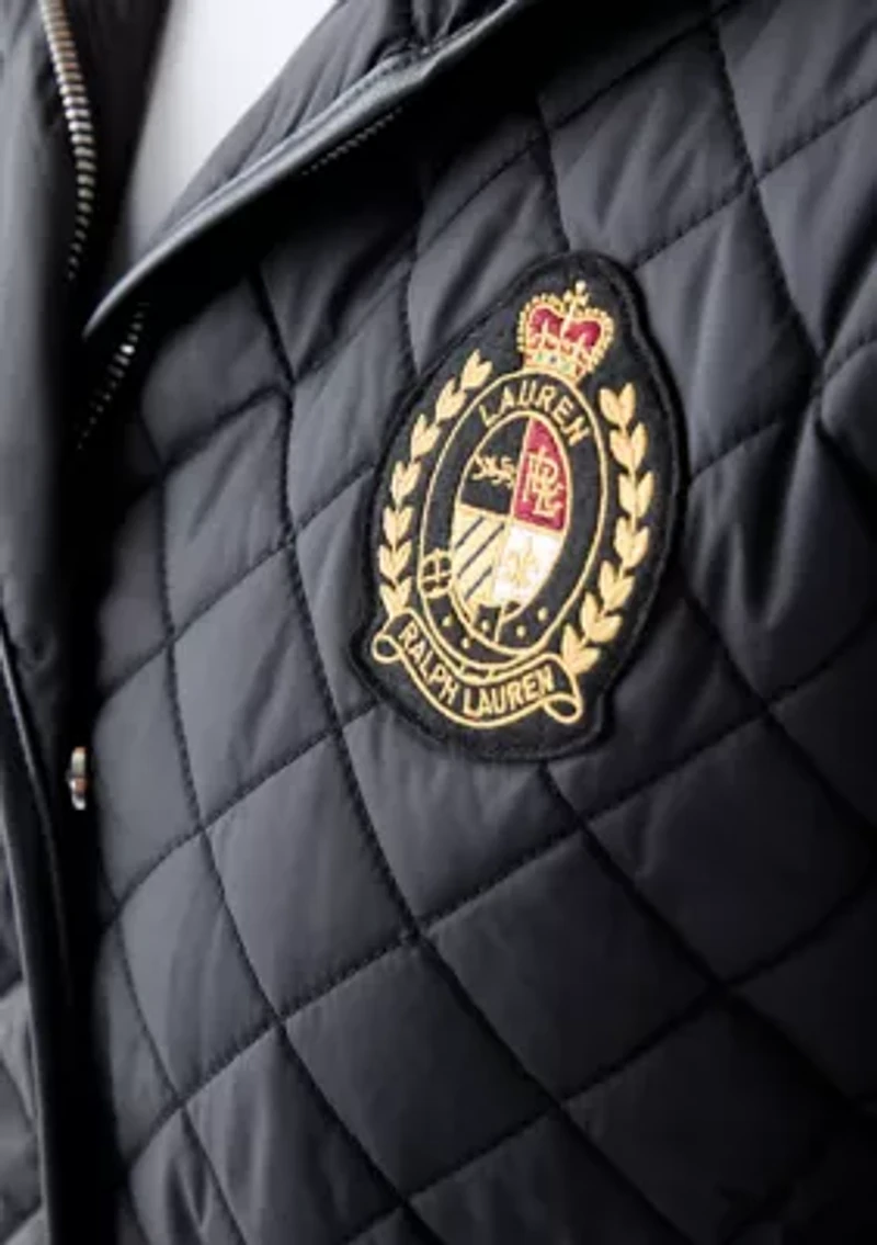 Women's Quilted Cinched Coat