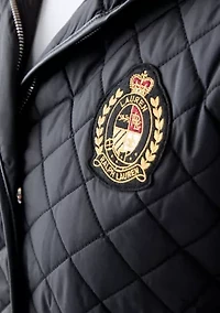 Women's Quilted Cinched Coat