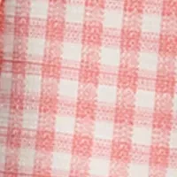 Women's Gingham Double Breasted Blazer