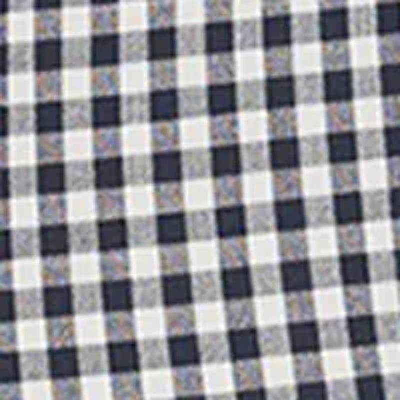 Women's Gingham One Button Blazer