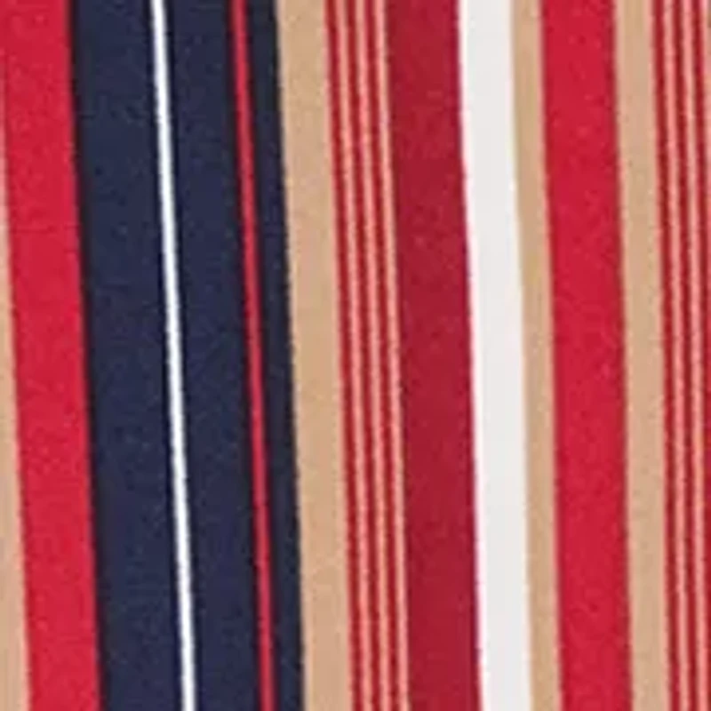 Women's Long Sleeve Multi Stripe Knit Button Up Shirt