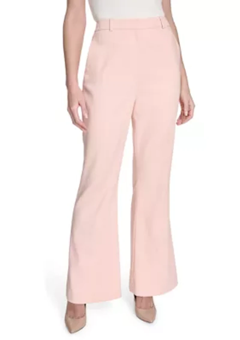 Women's Slim Fit Flare Trouser Pants