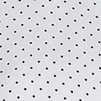 Women's Slim Fit Pin Dot Roll Tab Shirt