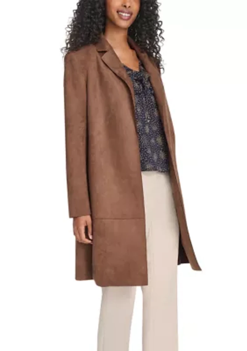 Women's Scuba Suede Topper