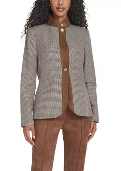 Women's Houndstooth Riding Jacket