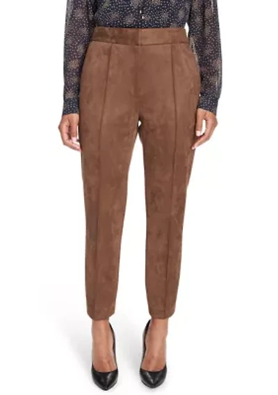 Women's Scuba Suede Ankle Pants