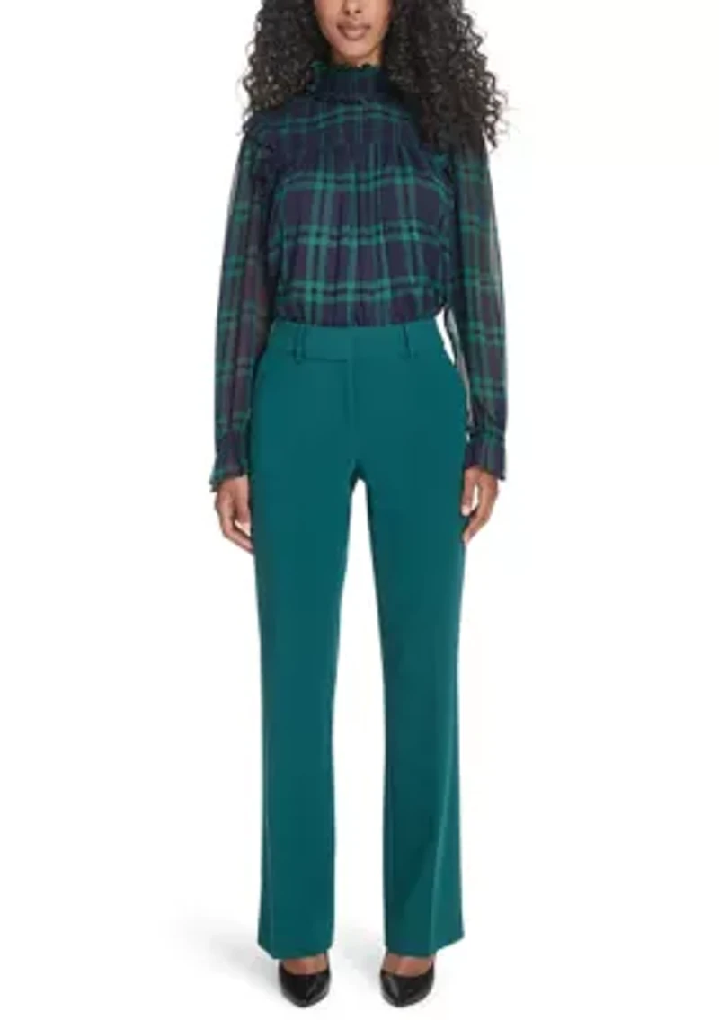 Women's Solid Sutton Bootcut Pant