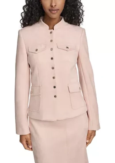 Women's Suede Riding Jacket