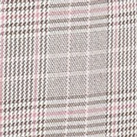 Women's Plaid One Button Blazer