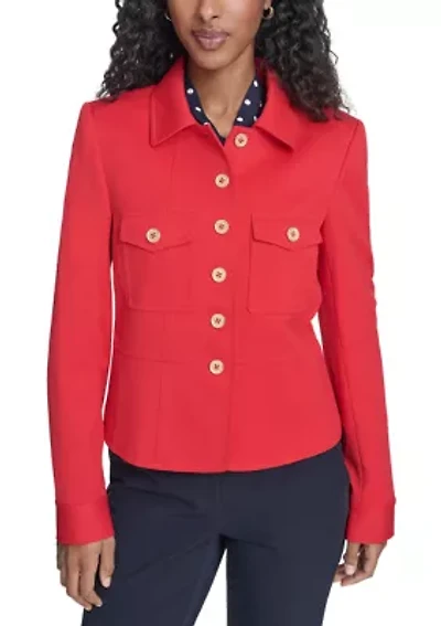 Women's Calvary Twill Button Front Jacket