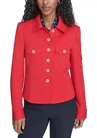 Women's Calvary Twill Button Front Jacket