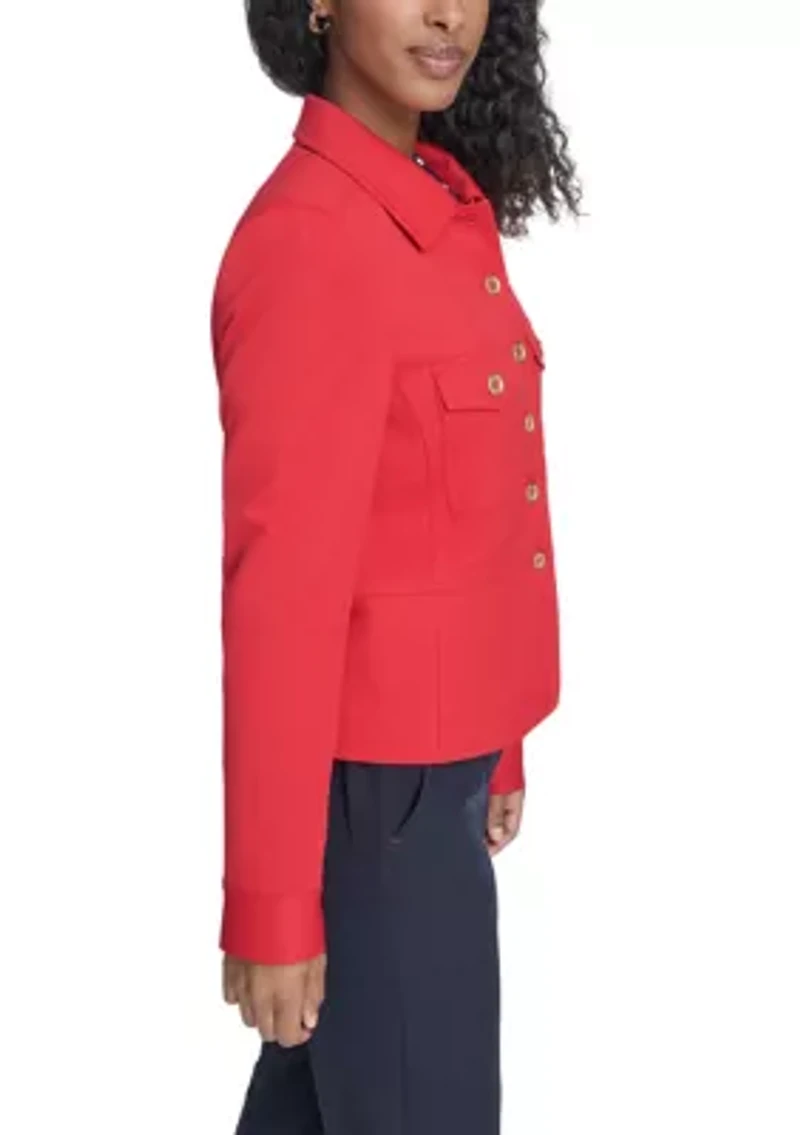 Women's Calvary Twill Button Front Jacket