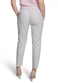 Women's Slim Fit Pinstripe Pants