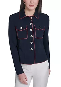 Women's Button Front Blazer
