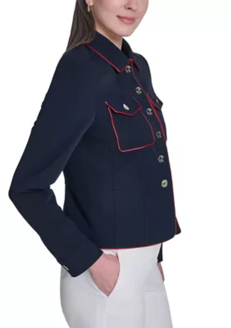 Women's Button Front Blazer