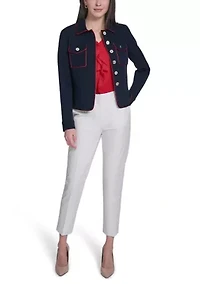 Women's Button Front Blazer