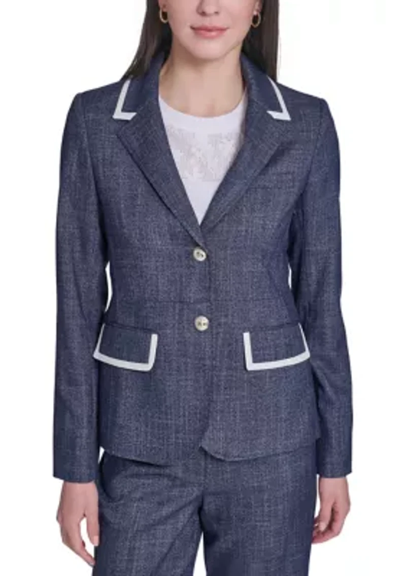 Women's Crosshatch Blazer