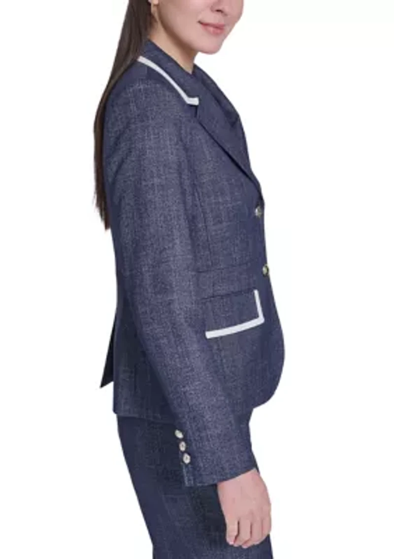 Women's Crosshatch Blazer
