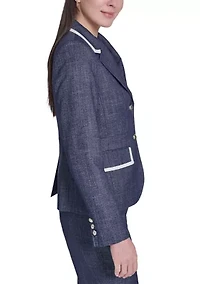 Women's Crosshatch Blazer