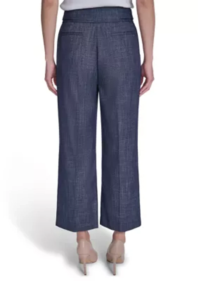 Women's Straight Leg Tab Pants