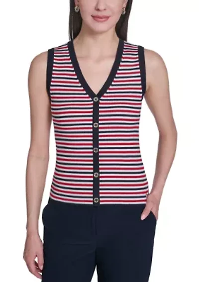 Women's V Neck Halter Sweater