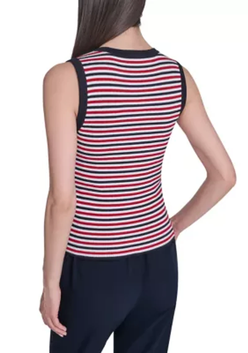 Women's V Neck Halter Sweater