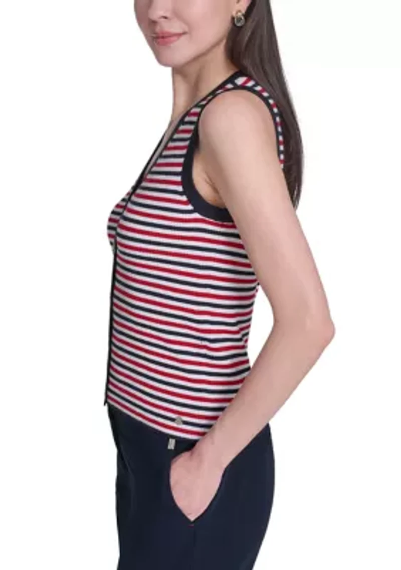 Women's V Neck Halter Sweater