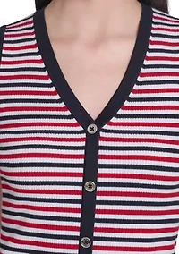 Women's V Neck Halter Sweater