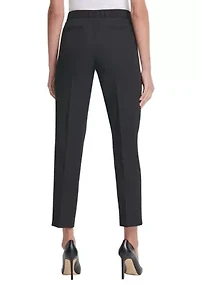 Women's Flat Front Ankle Pants