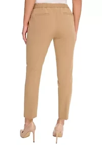 Women's Flat Front Ankle Pants