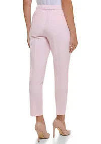 Women's Flat Front Ankle Pants
