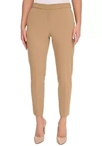 Women's Flat Front Ankle Pants