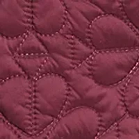 Women's Short Spade Flower Quilted Jacket