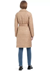 Women's Signature Quilted Trench Coat