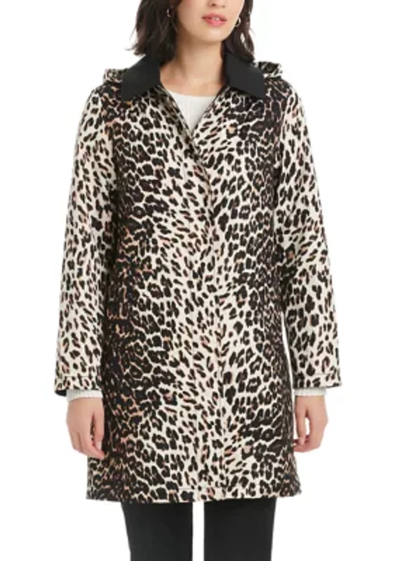 Women's Single Breasted Raincoat