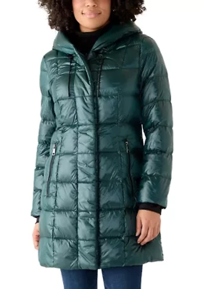 Women's Puffer Overcoat