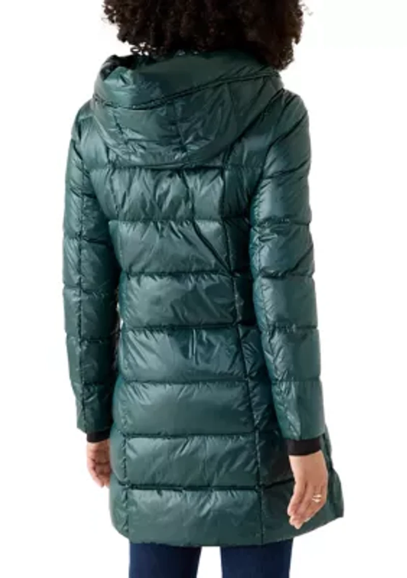 Women's Puffer Overcoat