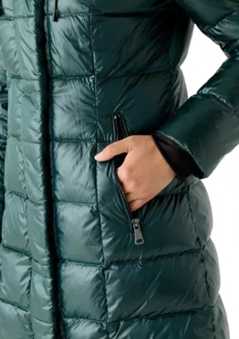 Women's Puffer Overcoat