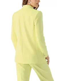 Women's One Button Blazer