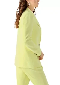 Women's One Button Blazer
