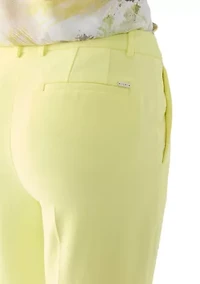 Women's Pleated Straight Leg Pants