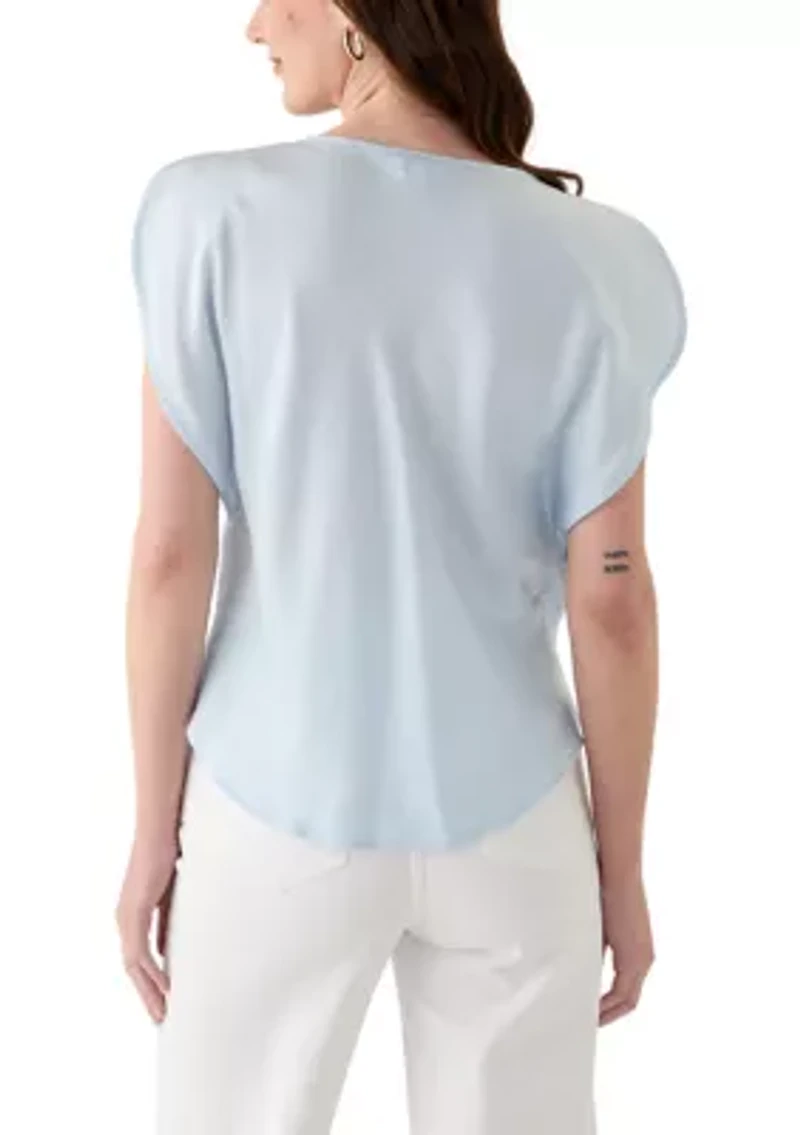Women's Flutter Sleeve Blouse