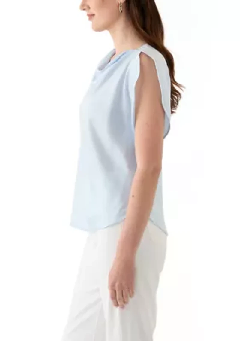 Women's Flutter Sleeve Blouse