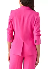 Women's Button Front Blazer