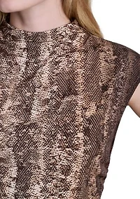 Women's Cap Sleeve Knit Top